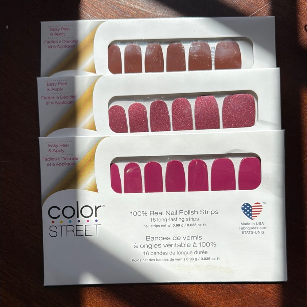 Color Street Nail Polish Strips Set